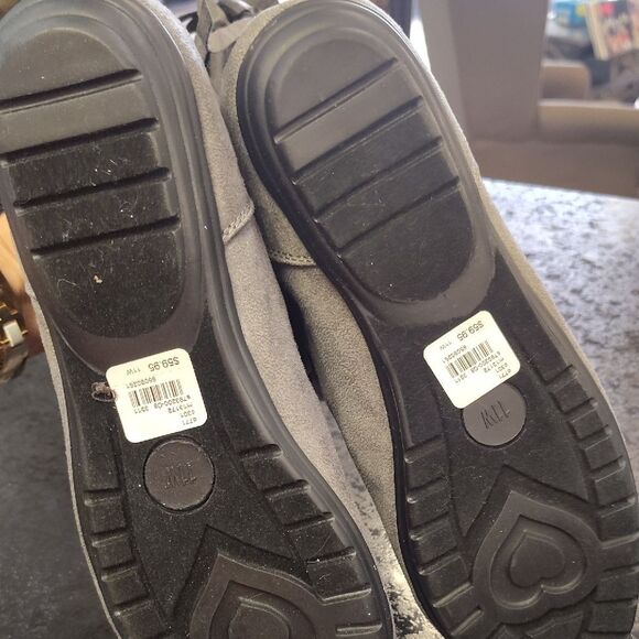 Lane Bryant Gray Ankle Booties with Slouchy Design - Picture 7 of 7